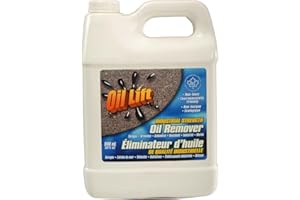 Oillift Industrial Strength Concentrated Non Toxic Oil Remover Removes Oil from Cement, Asphalt and Most Surfaces Cleans up O