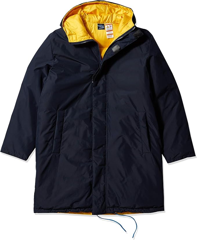 Tommy Hilfiger mens Adaptive Long Puffer Jacket With Zipper