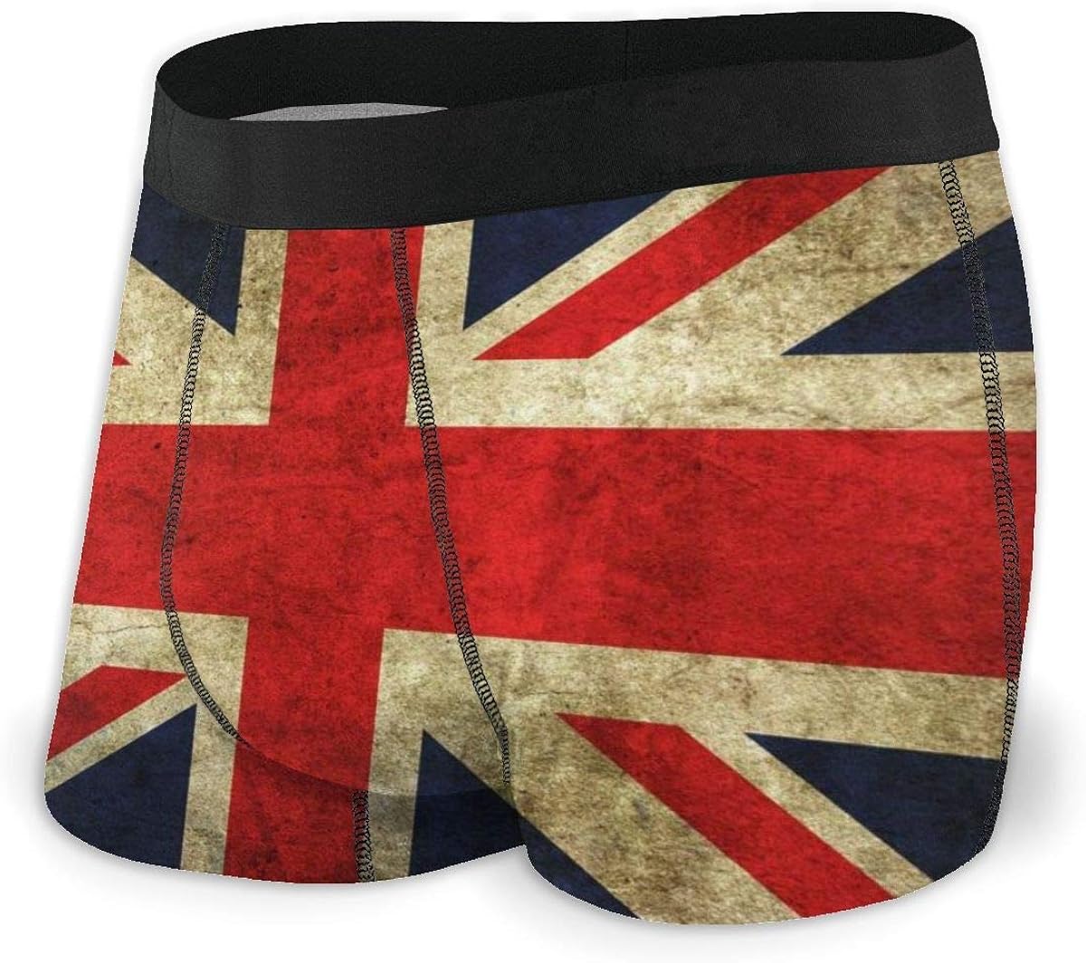 Hdadwy Mens Boxer Briefs Union Jack Flag UK Vintage Flags Trunks
