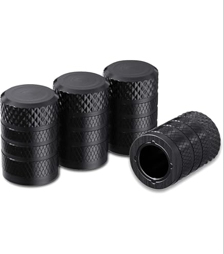 Lot 50 Bouchons Valve Pneu Phosphorescents – ABS, 6 Couleurs, Imperméables, Pour Voiture Vélo Moto, Faciles à Visser