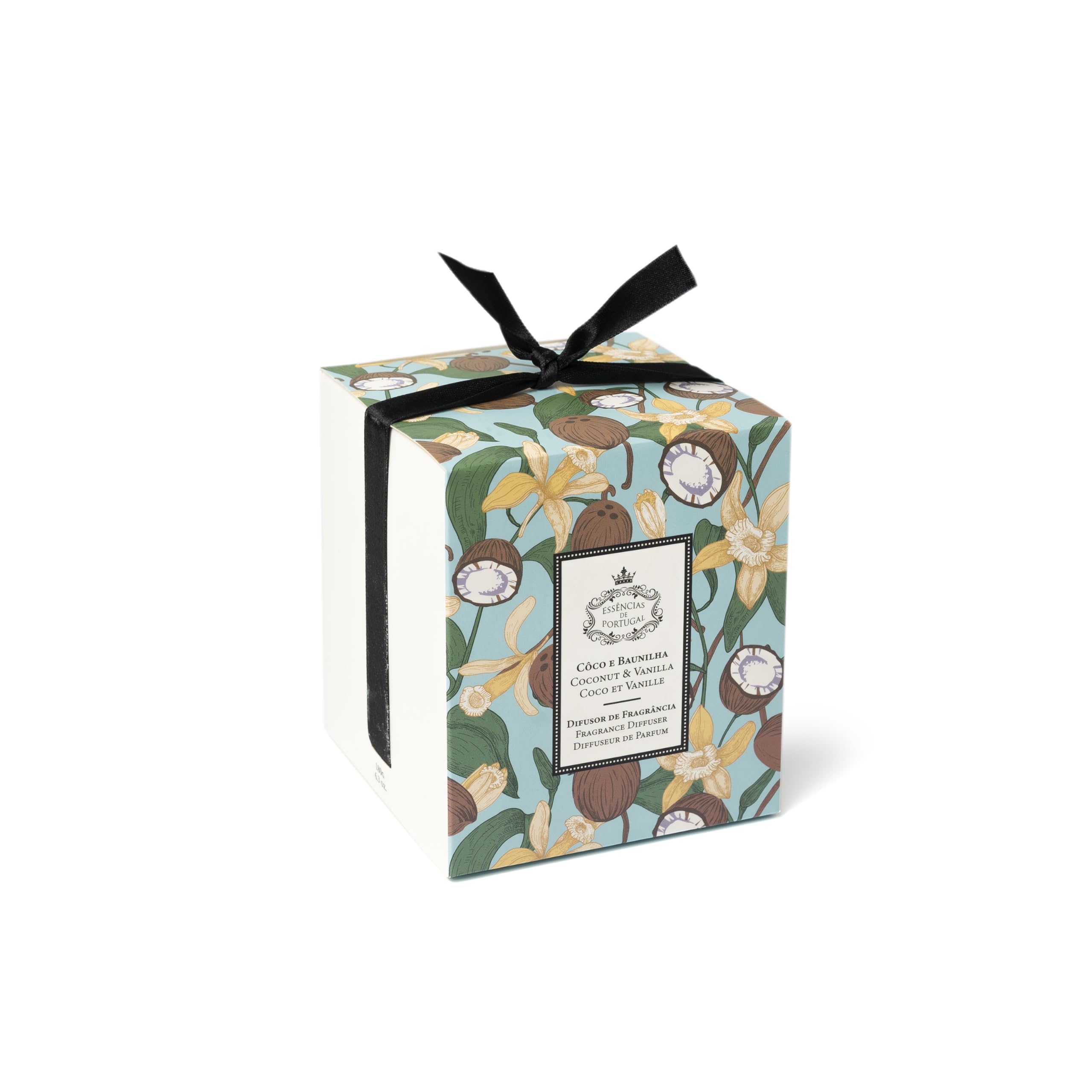 Essencias De Portugal Natura Coconut and Vanilla Candle 180g