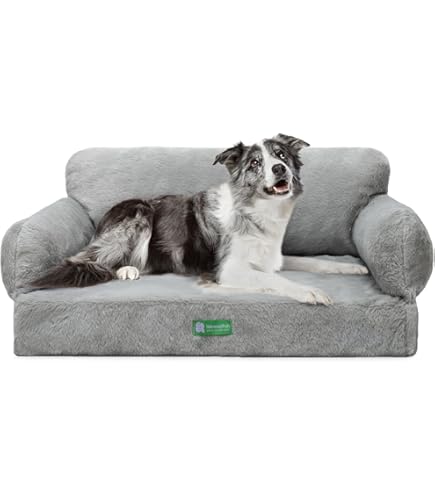 Cama Perro Elevada Cama Para Perros Grande Sofá Acogedor Lavable - Main Image