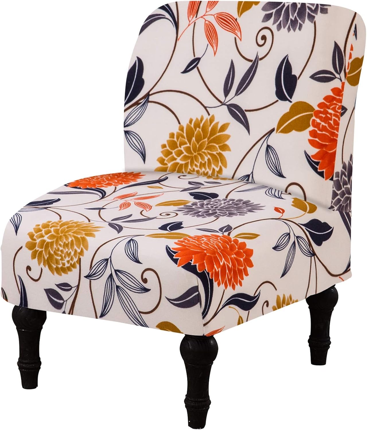 Amazoncom Surrui Armless Chair Cover Stretch Accent Chair Amazoncom Surrui Armless Chair Cover Stretch Accent Chair