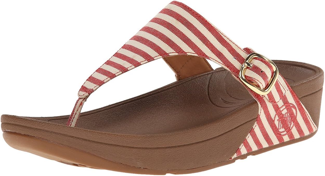 Amazon.com | FitFlop Women's The Skinny Flip Flops in Denim and HDO Sport Travel Sunscreen (15 