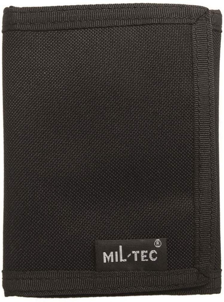 Mil-Tec Wallet with Card Slots, Black, One Size