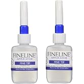 Fineline Applicators 20 Gauge Applicators &amp; Bottles - Empty, pack of 2