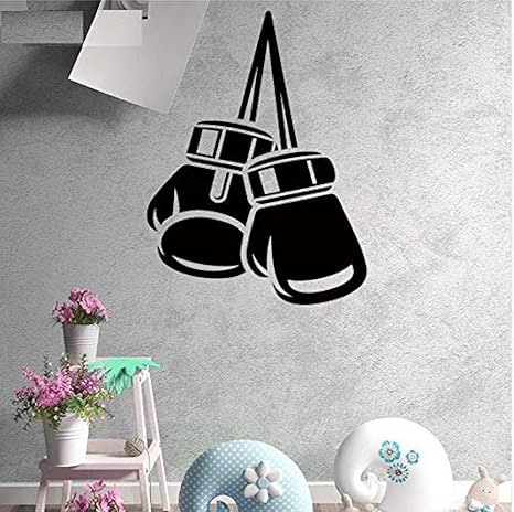 Pegatinas de pared Fitness Boxing Gloves Pegatinas de pared Fondos ...