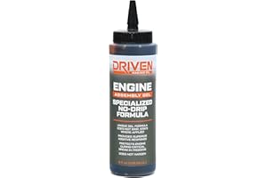 MICHIGAN MOTORSPORTS Driven Racing Oil Engine Assembly Gel | 8 oz No-Drip Zinc & Moly Lube Ideal for Camshafts, Bearings & More Valvetrian Parts