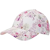 Disney Princess Characters & Palaces Women's White Traditional Adjustable Hat