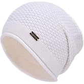 jaxmonoy Slouchy Beanies for Women Winter Soft Warm Hat Skull Cap Ladies Slouch Knitted Beanie Knit Hat for Women