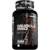 Enhanced Labs Muscle Pro - 5-in-1 Premium Muscle Builder for Men - Epicatechin, Turkesterone, RipFACTOR&reg; &amp; Purple Force&reg; - Advanced Muscle Support: Strength, Lean Mass &amp; Free Testosterone - 120 Cap