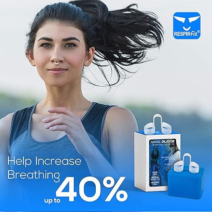 RESPIRFIX DILATADOR Nasal Deportivo ANTIRONQUIDOS 2 Unidades Tallas L o M sin Latex ni Silicona antialergico diseñado y Fabricado en España con CÓDIGO Nacional del Colegio DE FARMACEUTICOS: Amazon.es: Deportes y aire