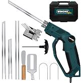 WINONS Hot Knife Foam Cutter Tool with Groover WFC0012 300W, Foam Hot Knife | Hot Knife Cutting Tool for EPS, XPS, EPE, EVA &amp; EPP, Foam Cutting Tool with 15-Level Temp Control, Styrofoam Cutter, 1310&deg;F
