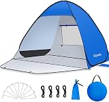 Glymnis Pop Up Beach Tent 1-2 Person UV Protection 185x140x115cm view 1