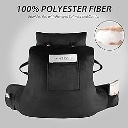 Unisakey Portable Large Reading Pillows with
