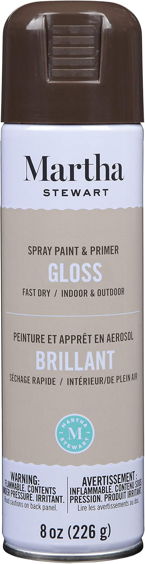 replacement glass for martha stewart patio tables on Amazon Com Martha Stewart Paint Primer 8oz Spray Paint Gloss Vanilla Bean Arts Crafts Sewing
