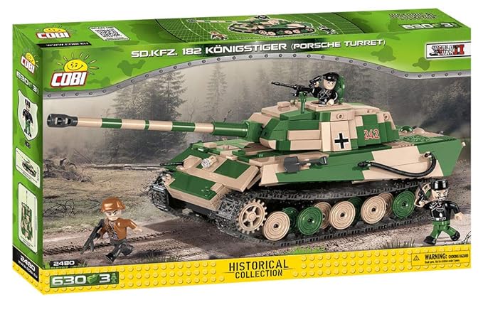 Cobi 2480 PZKPFW VI Tiger II, Beige