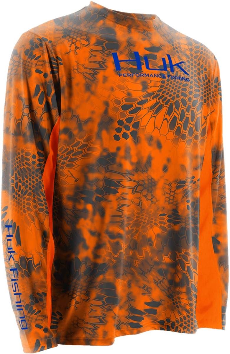 Marolina Outdoor H1200023-IFO-L Huk Kryptek Icon Ls, Kryptek Inferno, Large