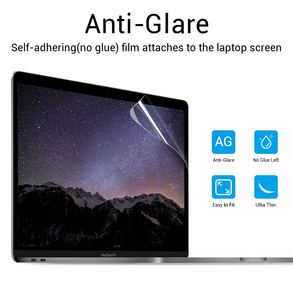 Tembin High Definition Scratch Proof Laptop Screen Portector for MacBook Pro 13.3\