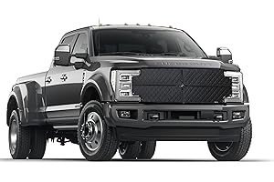 Premium Quilted Winterfront for Ford Super Duty 2017-2019 F250/350/450/550 by GrilleAdz (QWF-902-24-2Z-BLK)