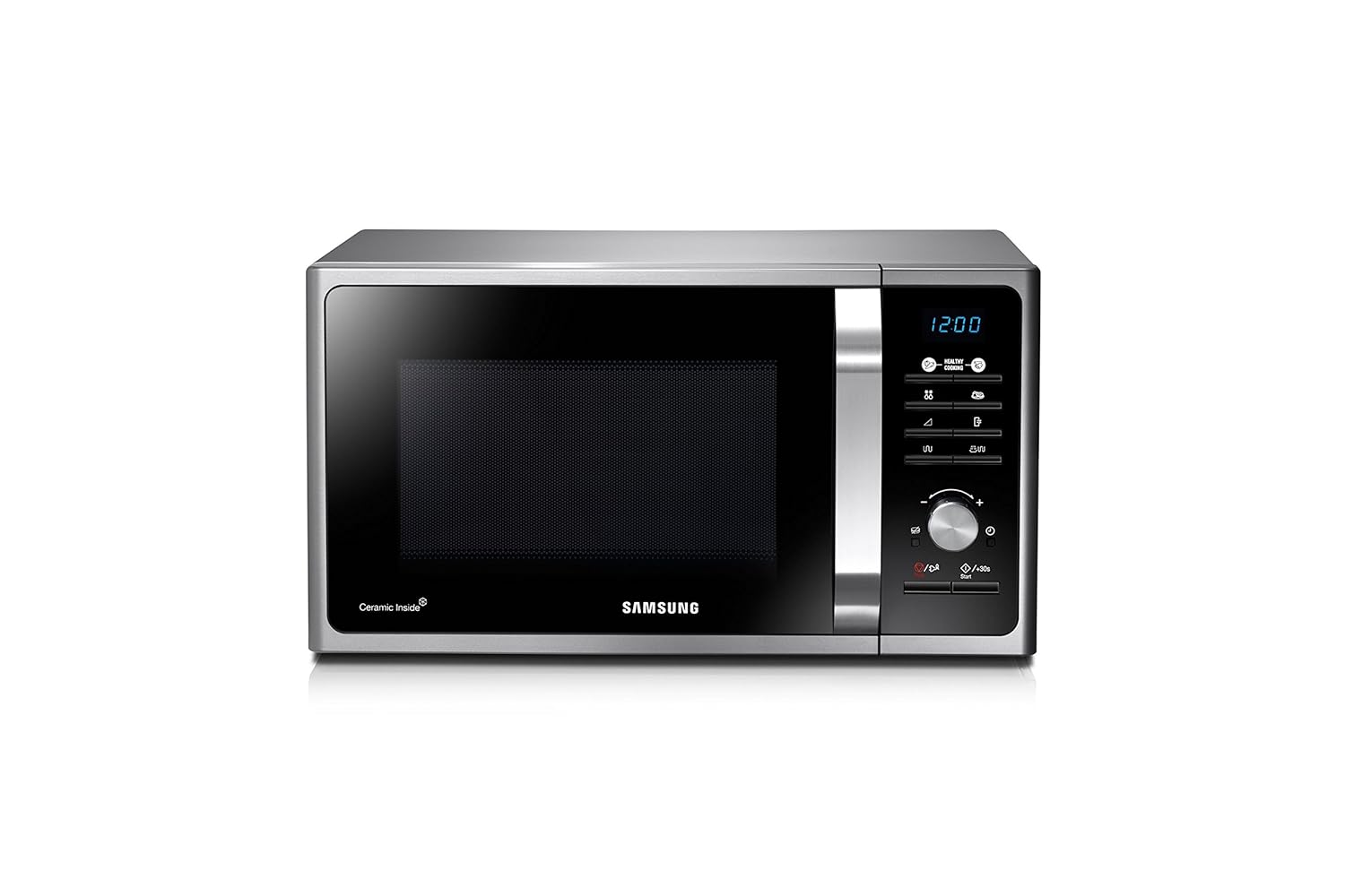 Samsung MG28F302TJS Encimera 28L 900W Plata - Microondas (Encimera ...