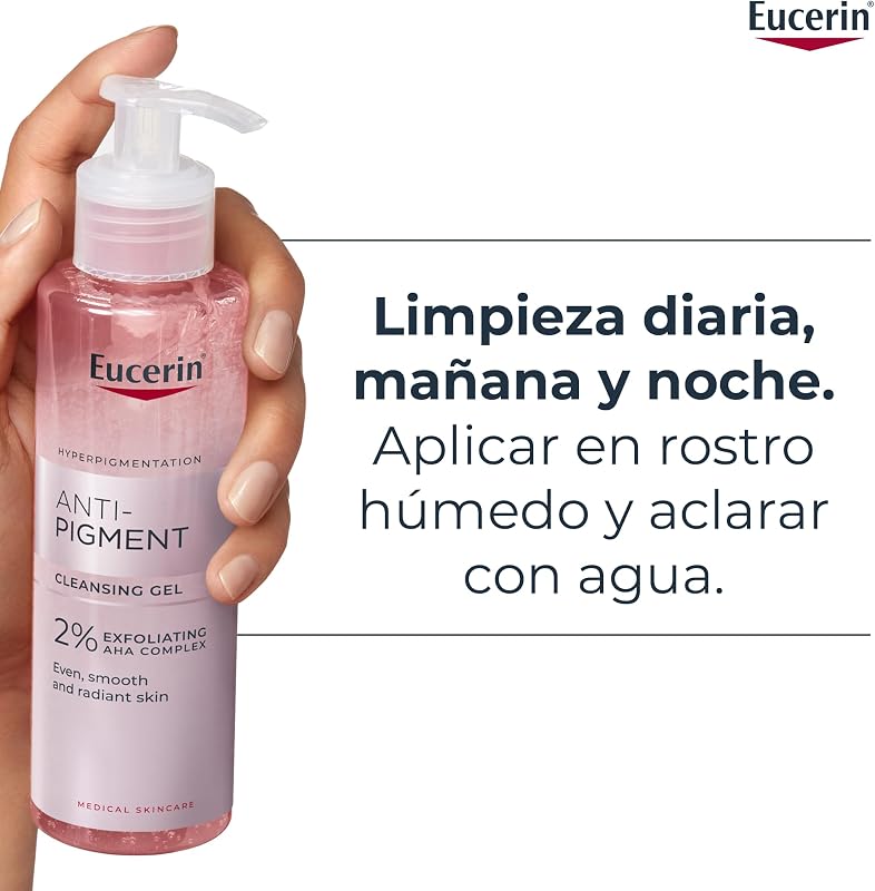 Anti-Pigment Gel Limpiador facial (400 ml), gel antimanchas para una piel de aspecto renovado y radiante al instante, exfoliante facial para reducir las manchas oscuras