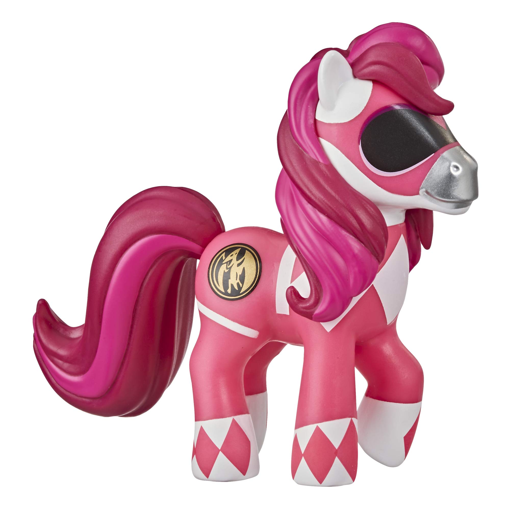 My Little Pony x Power Rangers Crossover Collection Morphin Pink Pony - Power Rangers-Inspired Collectible Pony Figure