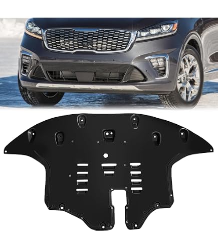 KUAFU Front Engine Splash Shield Compatible with 2016-2020 Kia
