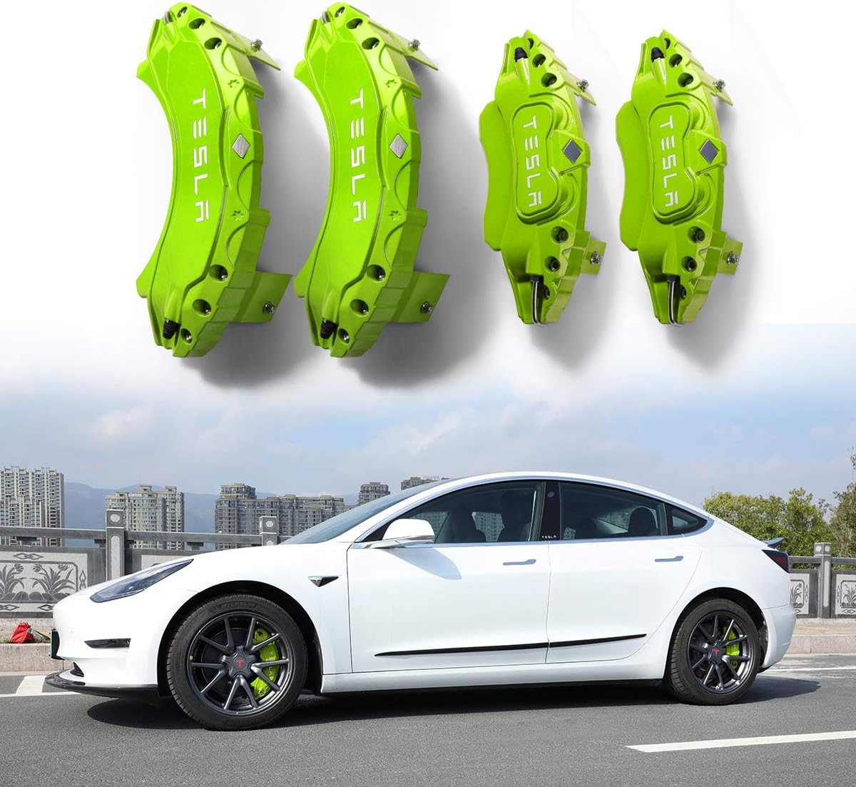 Weishine Caliper Covers for Tesla model 3 19inch car