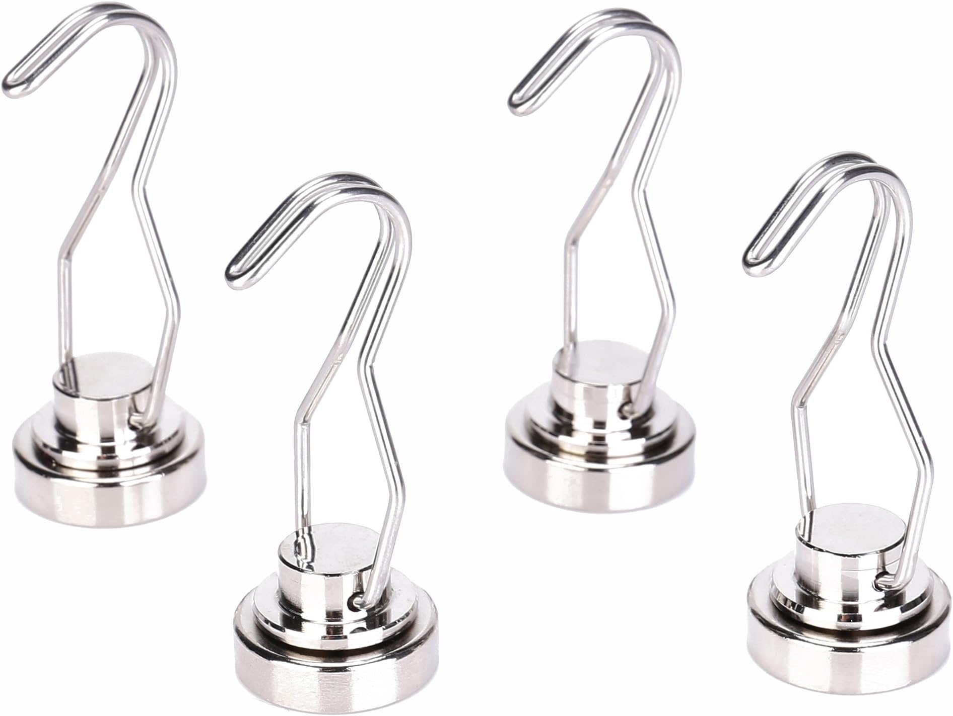 Neosmuk 4 44lb Magnetic Hooks, SwivelX4