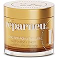 InfiniteAloe réparneu Gold Anti-Aging Formula, Neck Firming, Face Tightening, Anti Wrinkle Face Cream - Organic Aloe Powered with Collagen, Peptides & Retinyl - 6.7oz Jar