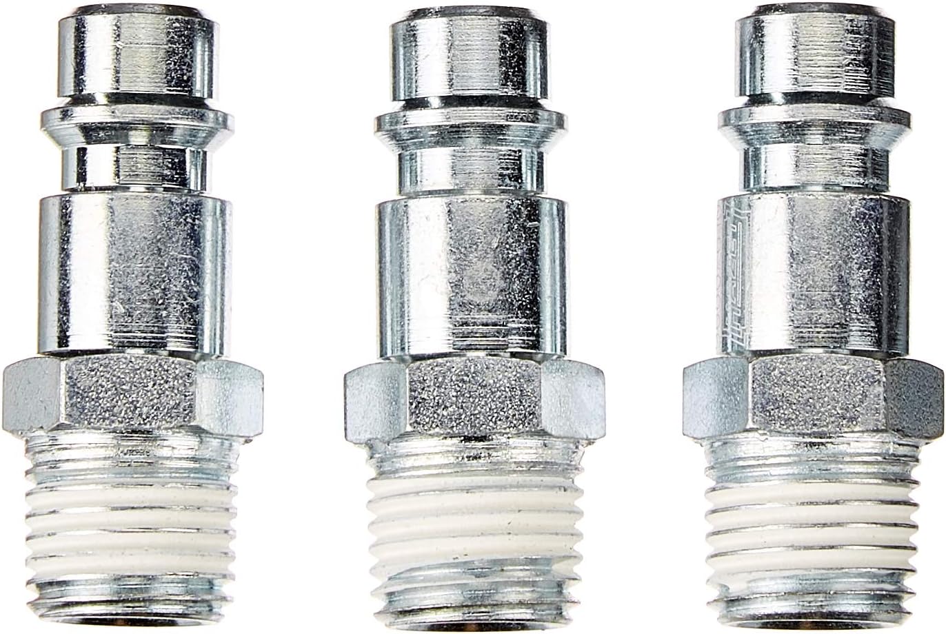 HAZET 9000-010/3 Air Inlet Nipple Set - Nickel-Plated, 12,91 mm - Image 3