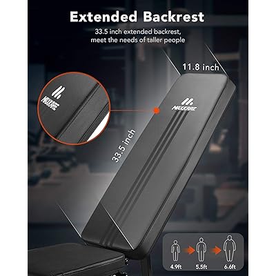maxkare adjustable weight bench