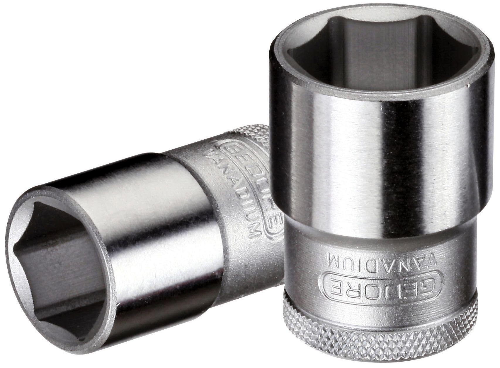 GEDORE Socket, 1/2" 12.5 mm drive, Hexagonal, 29 mm width, Tool, 19 29, Chrome-plated steel