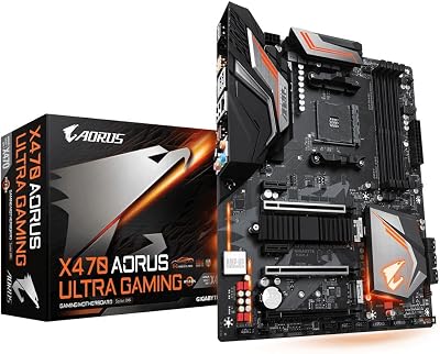 Gigabyte Aorus X470 Ultra Gaming Motherboard AM4 DDR4 ATX GA-X470-AORUS-ULTRA