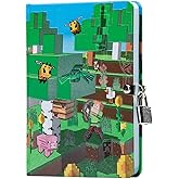Minecraft: Mobs Glow-in-the-Dark Lock & Key Diary (Gaming)