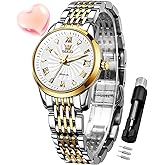 OLEVS Womens Automatic Watch Diamond Fashion Luxury Dress