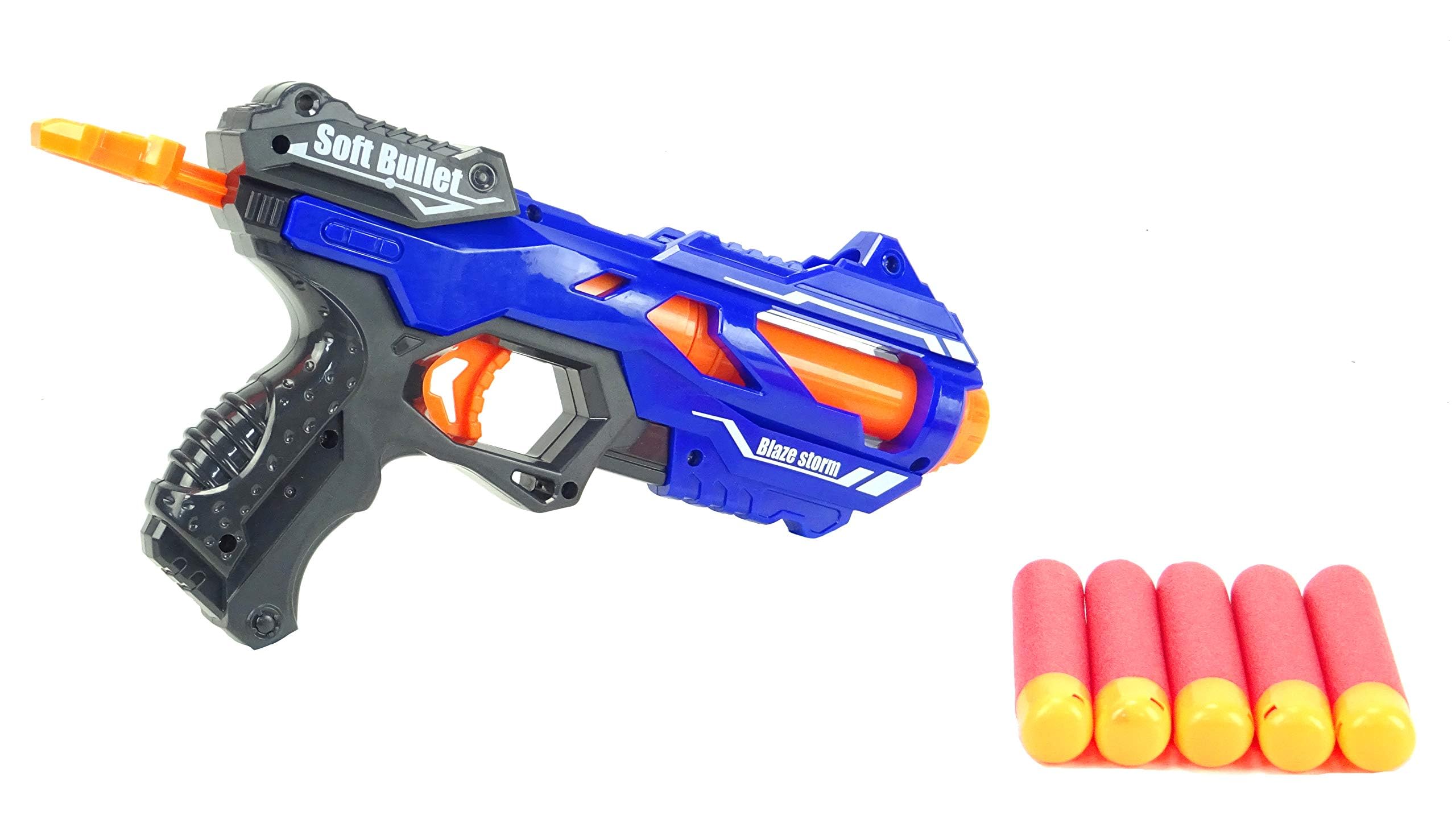 Toyland® Blaze Storm Foam Dart Blaster Gun With 5 Darts Included - Toy Guns - Boys Toys - Age 8+