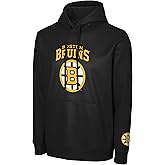 FOCO NHL Men's Official Primary Logo Wordmark Performance Pullover Hoodie Sweatshirt