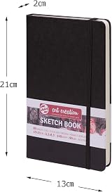 Talens Art Creation Sketchbook Black 13 x 21 cm 80 Sheets 140 g/m² view 3