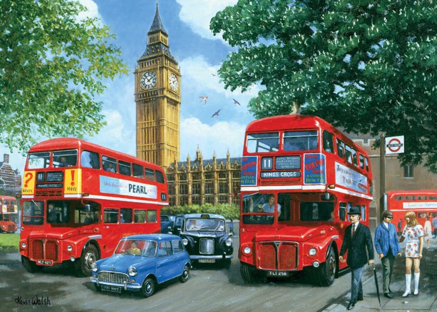 Kevin Walsh Nostalgia K33026 Westminster 1000 Piece Jigsaw Puzzle