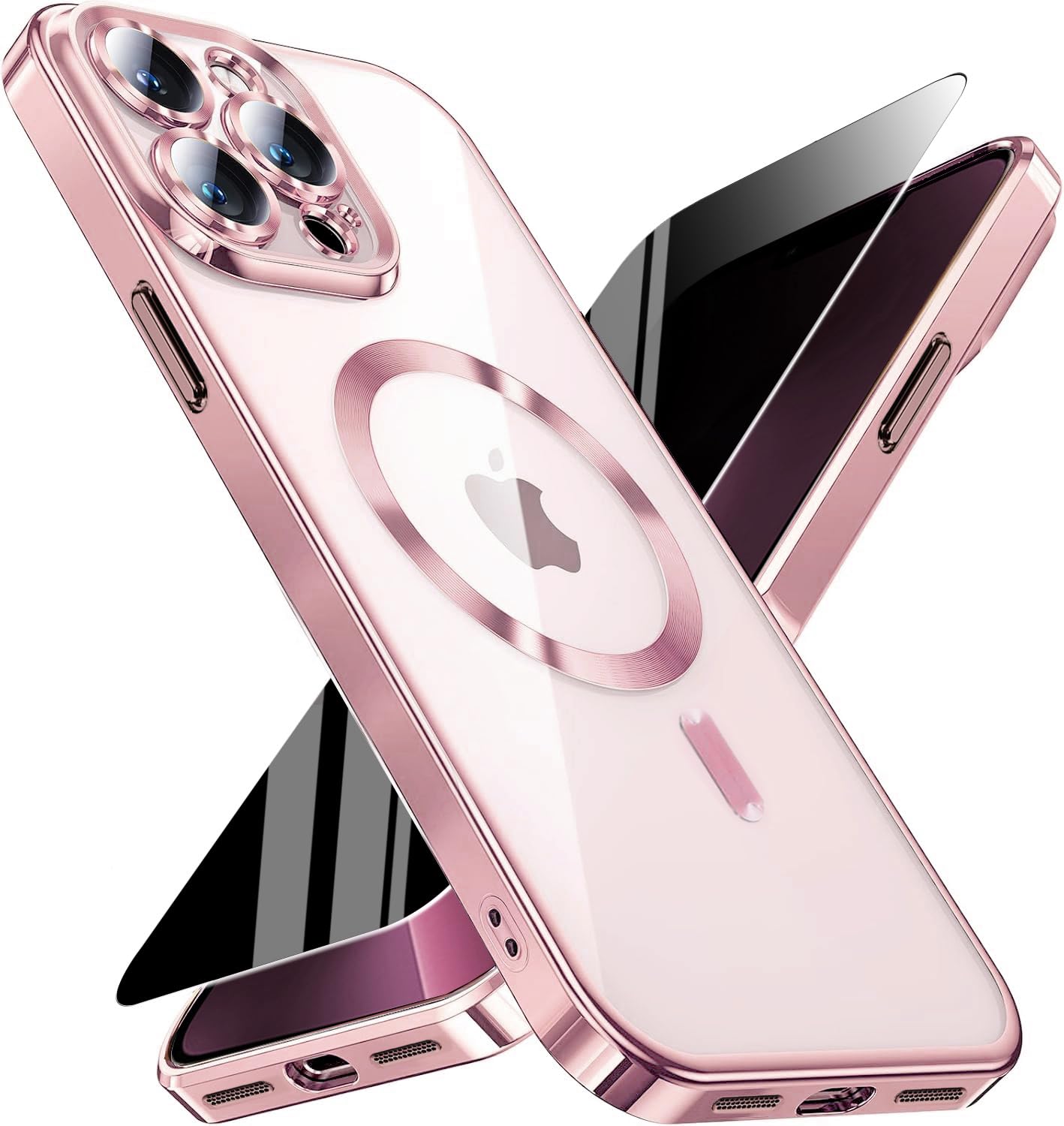 Magnetic for iPhone 13 Pro Max Case with Privacy
