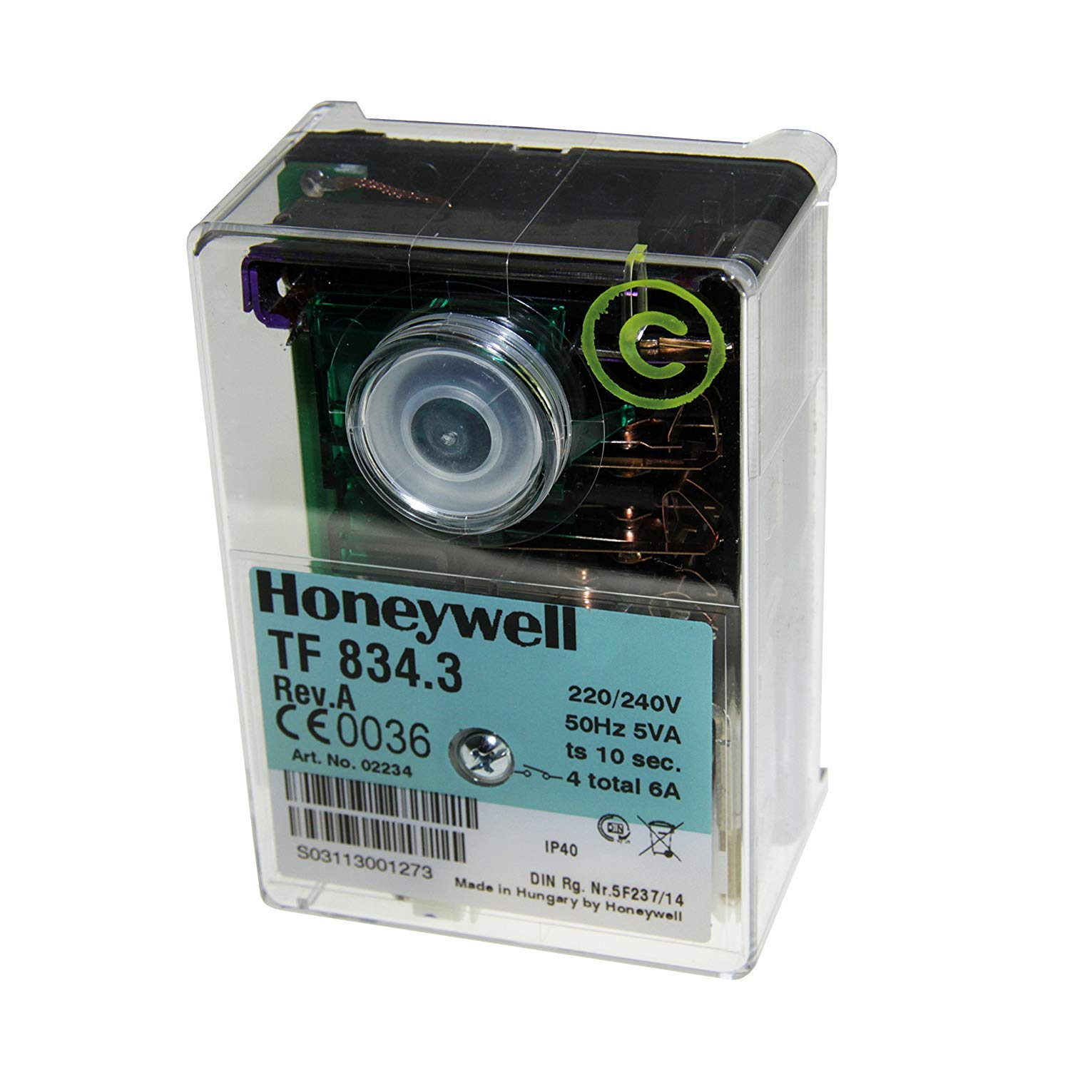 Honeywell oil burner control Satronic by TF 834.3 new