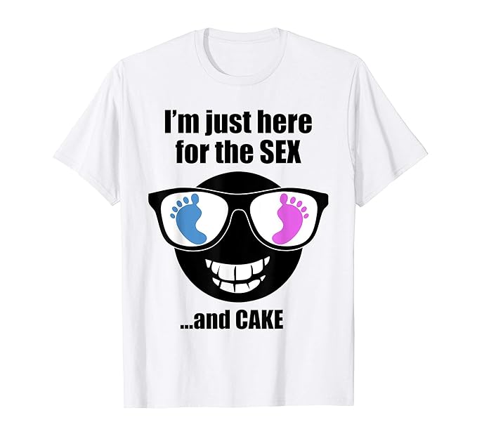 Amazon Com I M Just Here For The Sex And Cake Baby Shower Gender