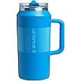 Stanley Quencher ProTour Flip Straw Tumbler with Leakproof Lid 64 oz | Built-In Straw and Handle | Large Capacity for Travel & Sports | Insulated Stainless Steel Cup | BPA-Free | Azure Fade
