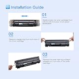 LxTek CE285A Compatible Toner Cartridges 2 Pack for HP 85A LaserJet Pro P1102 view 5