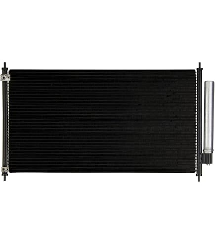 Condensador De Aire Acondicionado De Aluminio Para Honda Accord 2013-2017 - Repuesto Directo, 2.4L Y 3.5L