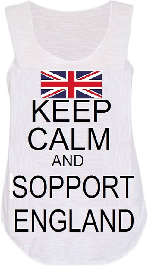 ladies england football vest tops