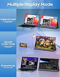 KEEPTIME 4K Portable Monitor 15.6" 3840x2160 UHD