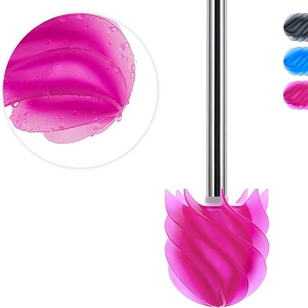 LOOMAID Silikon WC Bürste mit Lotoseffekt – Made in Germany – Ersatz